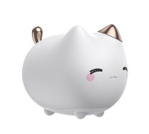 Baseus silicone LED bedside lamp for children 3 light modes kitten white (DGAM-A02)