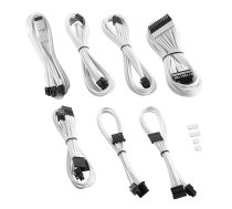 CableMod C-Series Pro ModMesh 12VHPWR Cable Kit for Corsair RM, RMi, RMx (Black Label) - white (CM-PCSR-16P3KIT-NKW-R)