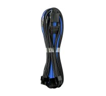 CableMod C-Series Pro ModMesh 12VHPWR to 3x PCI-e Kabel for Corsair - 60cm, black/blue (CM-PCSR-16P3-N60KKB-5PK-R)