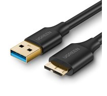 Ugreen cable USB-A 3.0 - Micro USB-B SuperSpeed 5Gb/s 1m black (US130)