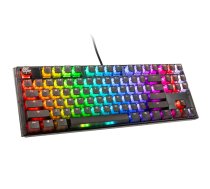 Ducky One 3 Aura Black TKL Gaming Keyboard, RGB LED - MX-Silent-Red (US) (DKON2187ST-SUSPDABAAAC1)
