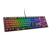 Ducky One 3 Aura Black Gaming Keyboard, RGB LED - MX-Silent-Red (US) (DKON2108ST-SUSPDABAAAC1)