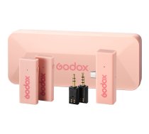 Godox MoveLink Mini LT Kit 2 Cherry Pink 2.4 GHz Microphone System