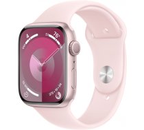 Apple Watch Series 9 GPS 45mm Pink Aluminium Case with Light Pink Sport Band (M/ L) MR9H3