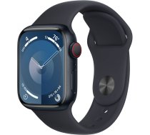 Apple Watch Series 9 GPS + Cellular 41mm Midnight Aluminium Case with Midnight Sport Band (M/ L) MRHT3