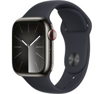 Apple Watch Series 9 GPS + Cellular 41mm Gold Stainless Steel Case with Clay Sport Band (M/ L) MRJ63