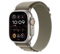 Apple Watch Ultra 2 GPS + Cellular 49mm Titanium Case with Olive Alpine Loop (Large) MRF03