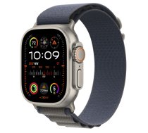 Apple Watch Ultra 2 GPS + Cellular 49mm Titanium Case with Blue Alpine Loop (Large) MREQ3