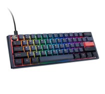 Ducky One 3 Cosmic Blue Mini Gaming Keyboard, RGB LED - MX-Blue (US) (DKON2161ST-CUSPDCOVVVC2)