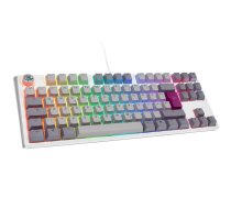 Ducky One 3 Mist Grey TKL Gaming Tastatur, RGB LED - MX-Red (DKON2187ST-RDEPDMIWHHC1)