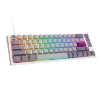Ducky One 3 Mist Grey SF Gaming Keyboard, RGB LED - MX-Silent-Red (US) (DKON2167ST-SUSPDMIWHHC2)