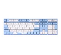 Varmilo VEA108 Sea Melody Gaming Keyboard, MX-Silent-Red, White LED - US Layout (A26A038A6A0A01A033)