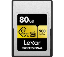 Lexar CFexpress Pro Gold R900/W800 VPG400 (Type A) 80GB (LCAGOLD080G-RNENG)