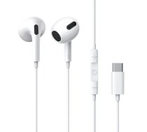 Baseus Encok C17 In-ear Wired Headphones with USB Type-C Microphone White (NGCR010002)