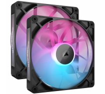 Corsair iCUE LINK RX140 RGB Series, PWM 2-Pack 140mm, Black (CO-9051020-WW)