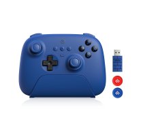 8bitdo Ultimate Bluetooth & 2.4 g Controller with Charging Station, Wireless Switch Controller Gaming Controller USB Cable Gamepad for Switch and Windows (Blue)