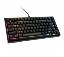 Ducky Tinker 75 Gaming Keyboard, RGB, black - MX-Speed Silver (ANSI) (PKTI2383AST-CPUSPDOECLAAW1)