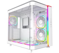 Montech KING 95 PRO Midi-Tower, Tempered Glass, ARGB - White (KING95PROW)