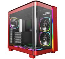 Montech KING 95 PRO Midi-Tower, Tempered Glass, ARGB - Red (KING95PROR)