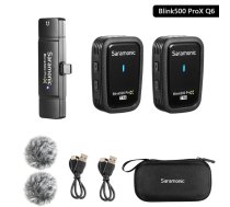 Saramonic Blink500 ProX Q6 wireless audio transmission kit (RXUC + TX + TX)