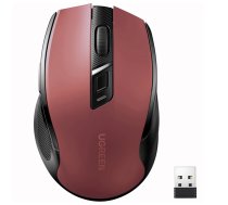 Ugreen MU006 Wireless Optical Mouse USB 2.4GHz / Bluetooth 5.0 4000 DPI - Red