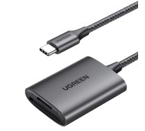 Ugreen CM401 USB C 5Gb/s SD/TF card reader - gray
