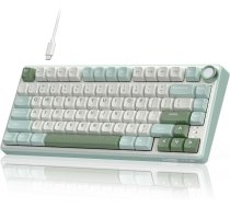 ROYAL KLUDGE R75 Sky Cyan, K Silver Switch, US (R75-SC-KS)
