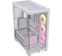 Corsair iCUE LINK 3500X RGB Mid-Tower PC Case - White (CC-9011281-WW)
