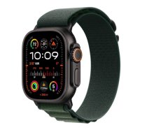 Apple Watch Ultra 2 GPS + Cellular 49mm Black Titanium Dark Green Alpine Loop Small MX4Q3