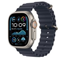 Apple Watch Ultra 2 GPS + Cellular 49mm Natural Titanium Navy Ocean Band MX4D3