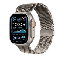 Apple Watch Ultra 2 GPS + Cellular 49mm Natural Titanium Natural Titanium Milanese Loop (S) Small MX4M3