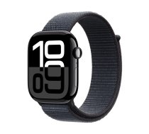 Apple Watch Series 10 GPS + Cellular 46mm Jet Black Aluminium Ink Sport Loop MWY53