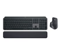 Logitech MX Keys S Combo: Powerful Wireless Keyboard and Mouse with Hand Tray (920-011606)