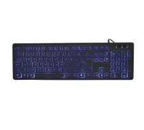 Gembird Keyboard Multimedia USB ENG / Black (KB-UML3-02)