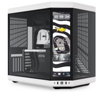 Hyte Y70 Touch Infinite PC case, Mid Tower, ATX, Tempered Glass - Panda (CS-HYTE-Y70TTI-WB)