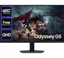 Samsung Odyssey G5 G50D (2024), 32 inch Gaming Monitor, 180Hz, IPS, FreeSync (LS32DG500EUXEN)
