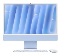 Apple iMac 24 Nano Apple M4 10C CPU, 10C GPU 16GB RAM 512GB SSD Mouse, Keyboard with Touch ID and Numeric Keypad Blue (Spec. conf.)
