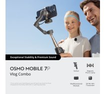 DJI Osmo Mobile 7P Vlog Combo (DJI Mic Mini Transmitter Infinity Black)