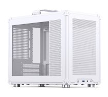 Jonsbo C6 MAX PC case, mini case, Micro-ATX - White (C6MAXWHITE)