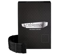 CableMod C-Series Pro ModMesh Sleeved 12V-2x6 12VHPWR Dual StealthSense Cable Kit for Corsair RMi, RMx (Black Label) - Black