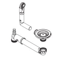 Franke Set WK Manual 1B Fragranite Round OF HE (112.0687.816)