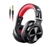 Oneodio A71 Wired Headphones (black and red)