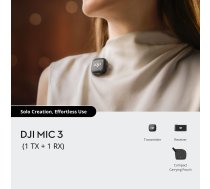 DJI Mic 3 (1 TX + 1 RX)