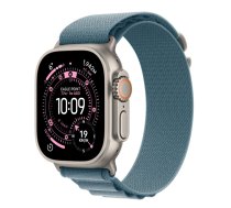Apple Watch Ultra 3 GPS + Cellular 49mm Natural Titanium Light Blue Alpine Loop (M) MEWM4