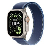Apple Watch Ultra 3 GPS + Cellular 49mm Natural Titanium Blue/Bright Blue Trail Loop (M/L) MEWU4
