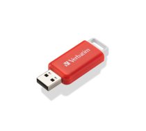 Verbatim USB Stick 2.0 DataBar 16 GB red