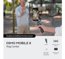 DJI Osmo Mobile 8 Vlog Combo (DJI Mic Mini Transmitter Arctic White)