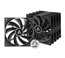 ARCTIC F12 PWM PST Case Fan, 4-pin, 120mm, Black, 5 Pack (ACFAN00250A)