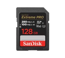 SanDisk 128GB Extreme PRO SDXC UHS-II 280MB/s read 100MB/s write (SDSDXEP-128G-GN4IN)