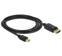 Delock Cable Mini Displayport 1.2 Plug to Displayport Plug 4K 2.0 m (82438)